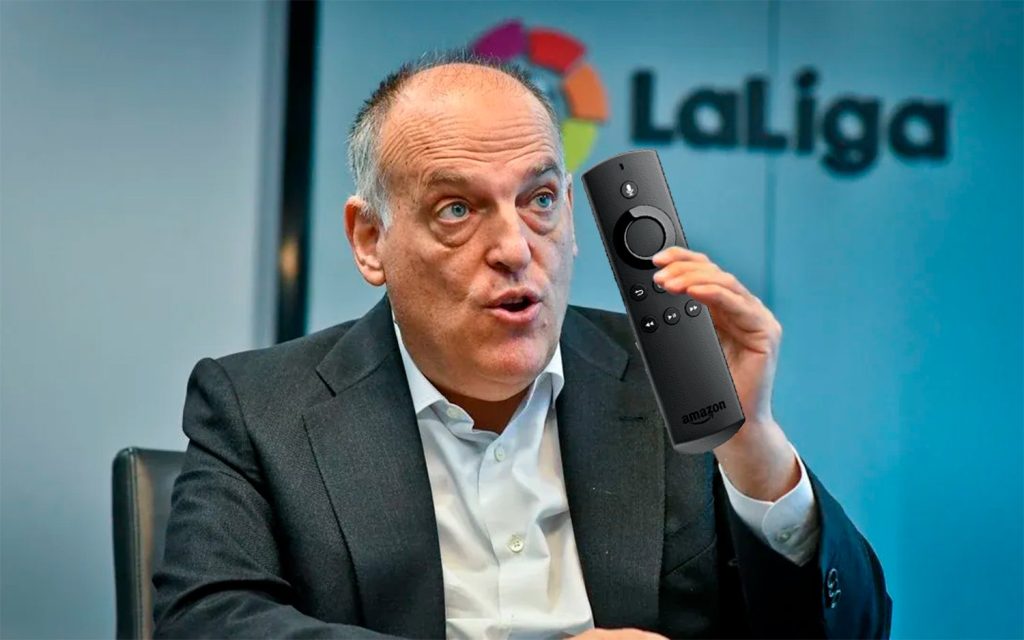 La nueva cruzada de Javier Tebas: ¿Amazon Fire TV en la mira?