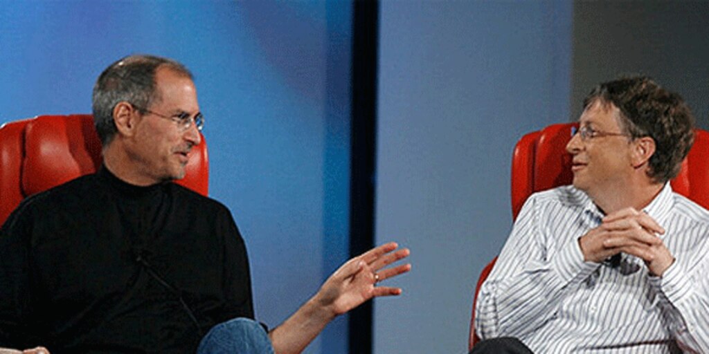 La Rivalidad y Lecciones entre Steve Jobs y Bill Gates