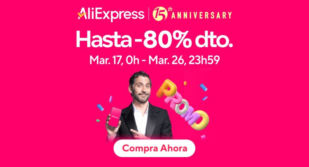 Gran Aniversario de AliExpress: Descubre Ofertas Irresistibles